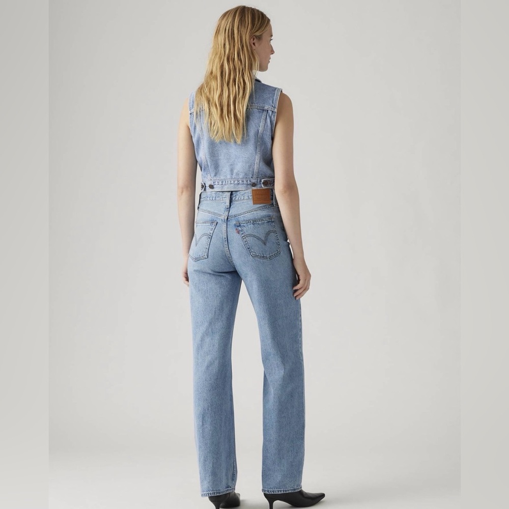 LEVI’S RIBCAGE WIDE LEG WOMEN'S JEANS - Picture 2 of 15